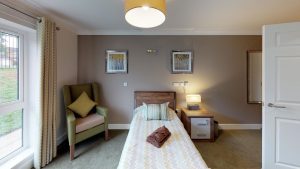 Four Acres Care Home Bedroom