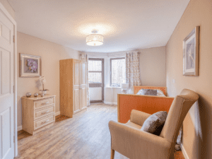 Laureate Court bedroom