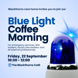 Blue Light Coffee Morning