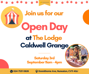 OPEN DAY EVENT AT CALDWELL GRANG