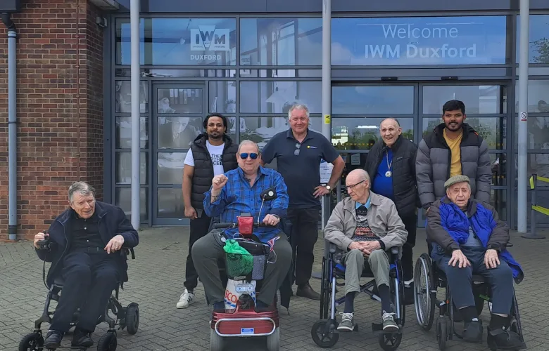 Redbond Lodge Residents Celebrate V.E. Day with a Memorable Visit to IMW Duxford 7 20240513 113544 jpg
