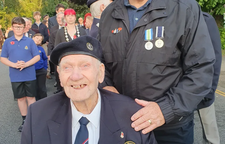Park View Care Home Commemorates Arthur's D-Day with a Day of Celebration 1 20240606 201341