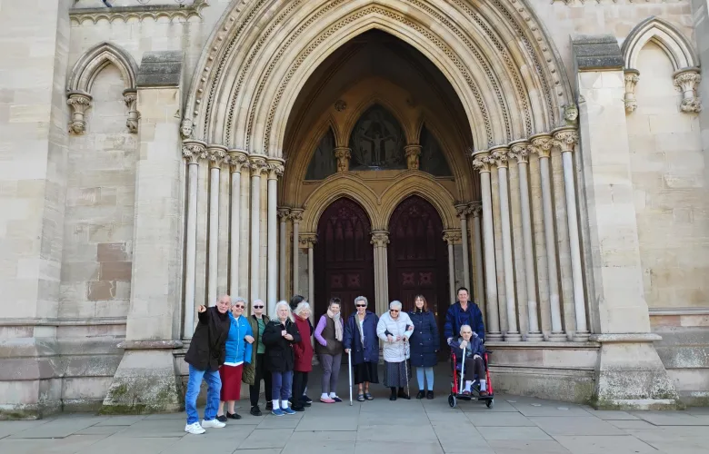 Greenbanks Residents Enjoy a Meaningful Visit to St Albans Cathedral 3 Cathedral Kirsty Harragan