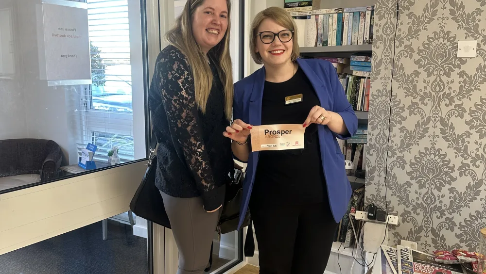 Prosper accreditation Manager Blackthorns