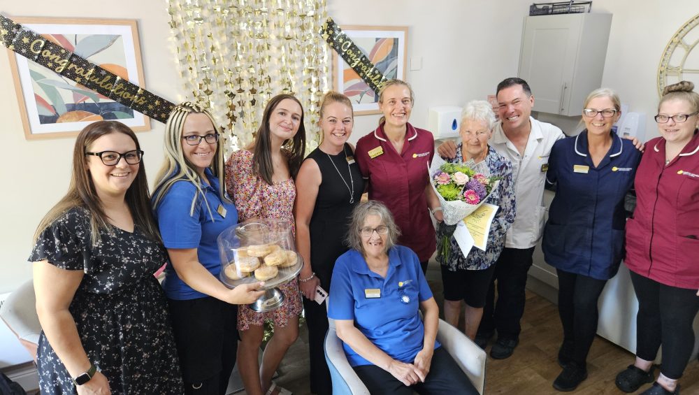 cheryl rix 20 year service Manager Woodbury