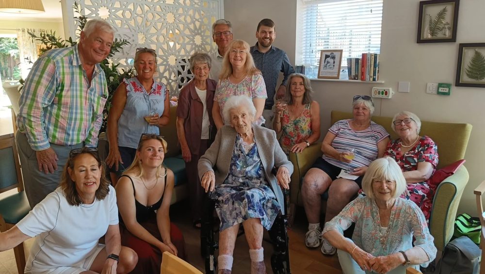 mary 100th birthday WellbeingUpper Leawo jpg e1753368029851