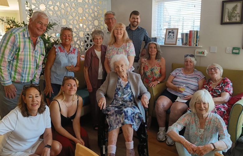 mary 100th birthday WellbeingUpper Leawo jpg e1753368029851