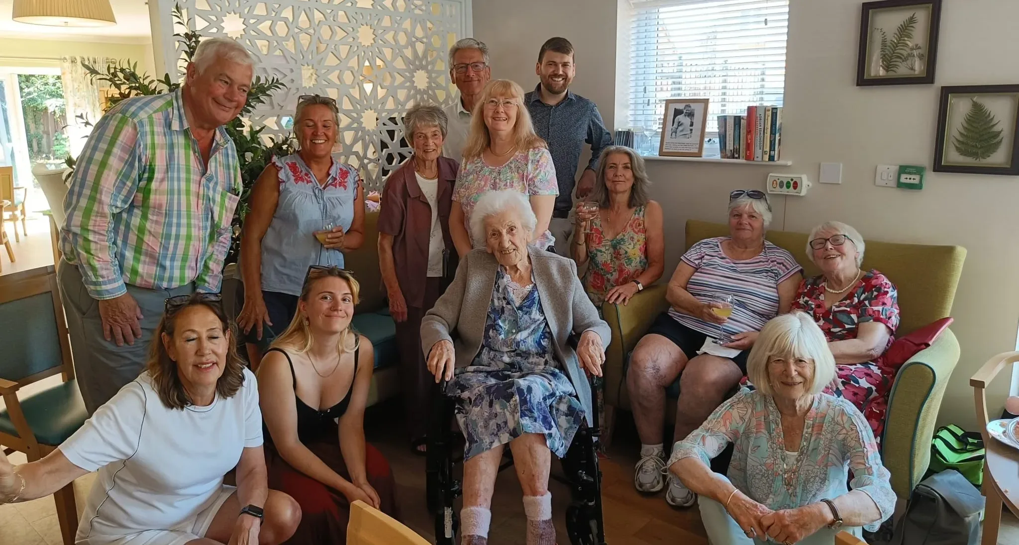 mary 100th birthday WellbeingUpper Leawo jpg e1753368029851