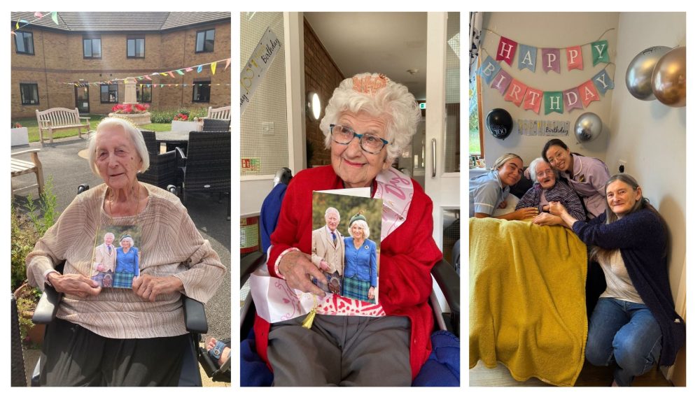 Trio of birthday collage