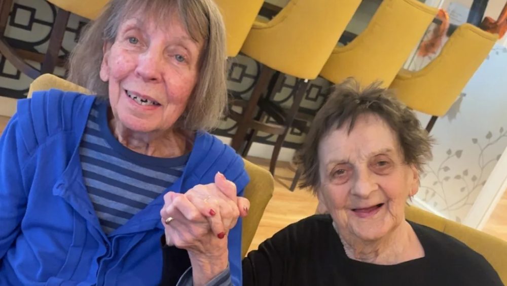 Emotional Family Reunion as Sisters Celebrate Birthday Together Across Care Homes 1 Picture 1 Manager Ivy Court jpg e1761311615888