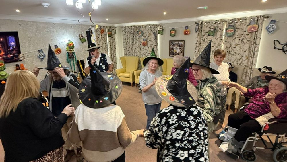 Dancing, Singing, and Spooky Treats Light Up Chelmunds Court! 1 Press release images collage templates 57