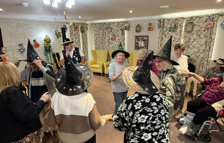 Dancing, Singing, and Spooky Treats Light Up Chelmunds Court! 5 Press release images collage templates 57
