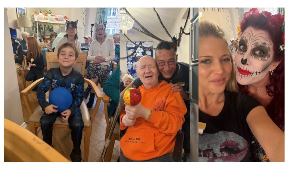 Silvanna Court Celebrates Halloween with Music, Dancing, and Community Spirit 1 Press release images collage templates 60