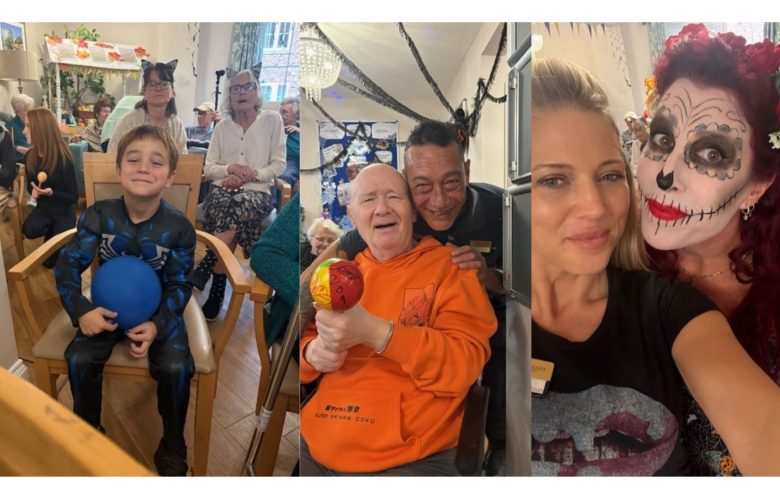 Silvanna Court Celebrates Halloween with Music, Dancing, and Community Spirit 7 Press release images collage templates 60