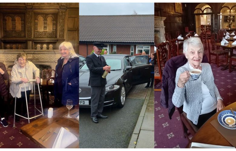 Orchard Blythe Enjoys Luxurious Limousine Experience and Afternoon Tea 6 Orchard Blythe limousine and tea