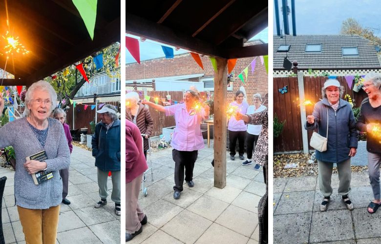Residents Celebrate Bonfire Night with Sparkler Fun at Elizabeth House 8 Press release images collage templates 30