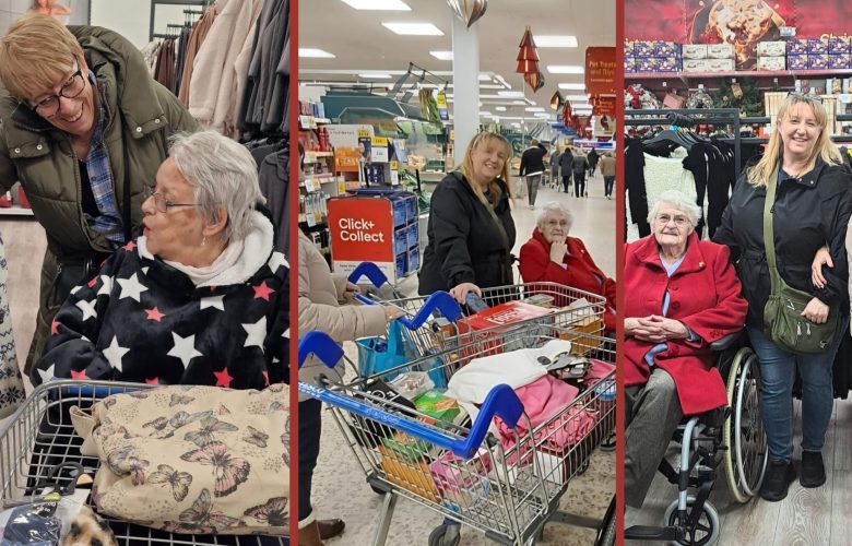 Waterfield House Residents Enjoy Festive Christmas Shopping Trip to Tesco 7 Press release images collage templates 31