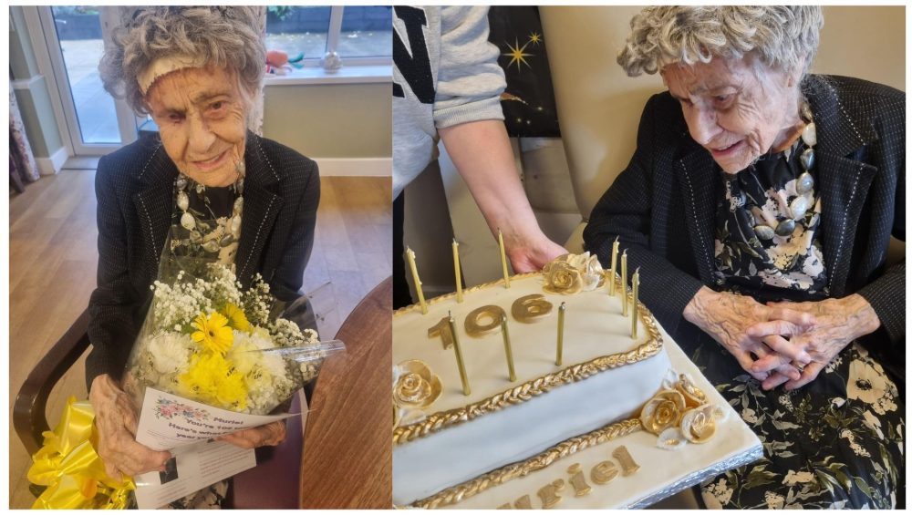Bracebridge Court Resident Celebrates 106th Birthday as Her Heartfelt Thank-You Speech Captures Global Attention 1 Muriels birthday