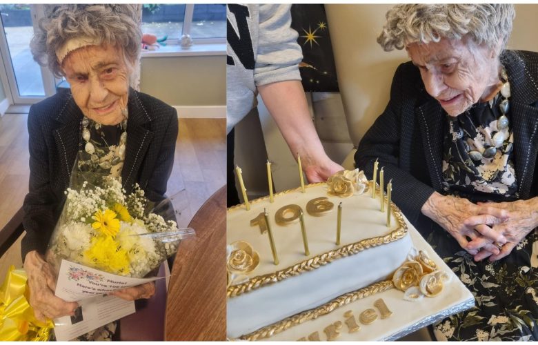 Bracebridge Court Resident Celebrates 106th Birthday as Her Heartfelt Thank-You Speech Captures Global Attention 2 Muriels birthday