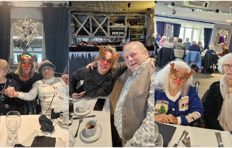 Alexandra House Residents Celebrate Christmas in Style at Hunters Meet Cabaret 5 Press release images collage templates 10