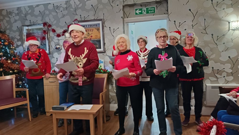 Phoenix Choir Brings Festive Joy to Frank Foster House 1 Press release images collage templates 14