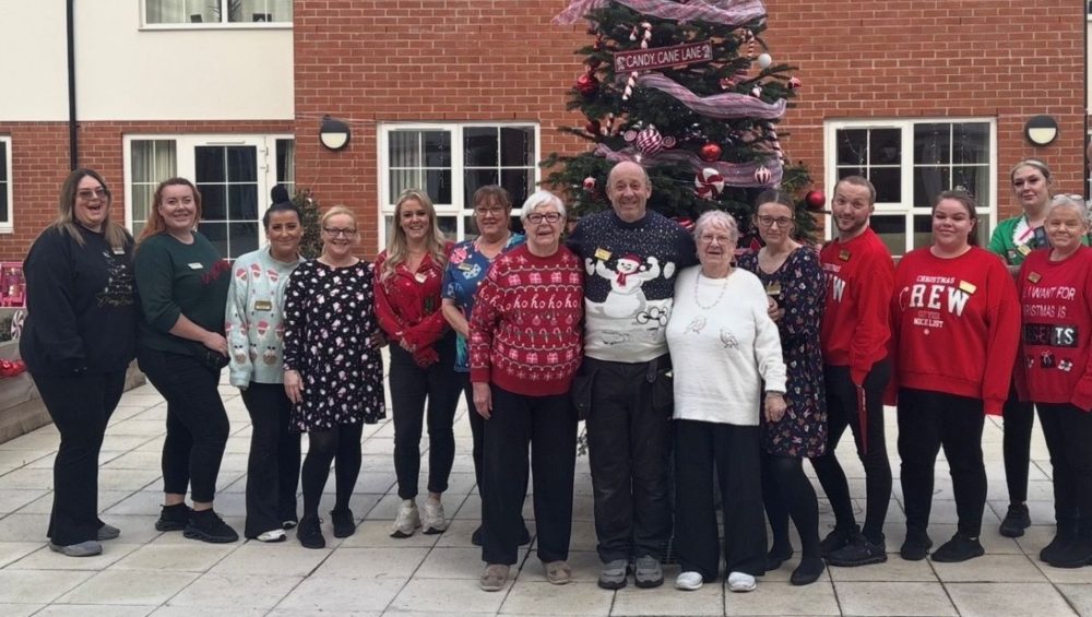 Festive Cheer Lights Up Ivy Court for Christmas Jumper Day 1 Press release images collage templates 2 1