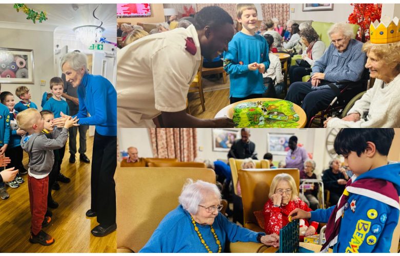 Bramwell Care Home Welcomes Beavers Scout Group for a Heart-Warming Festive Visit 10 Press release images collage templates 2025 12 10T120333.883