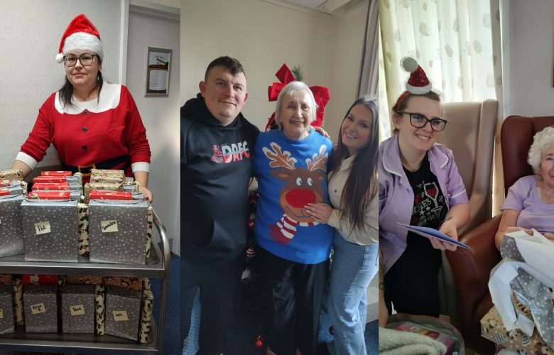 Father Christmas Spreads Festive Cheer at Oldfield House 6 Press release images collage templates 47