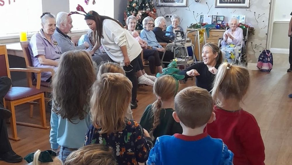 Festive Intergenerational Visit Brings Christmas Cheer to Frank Foster House 1 Press release images collage templates 7