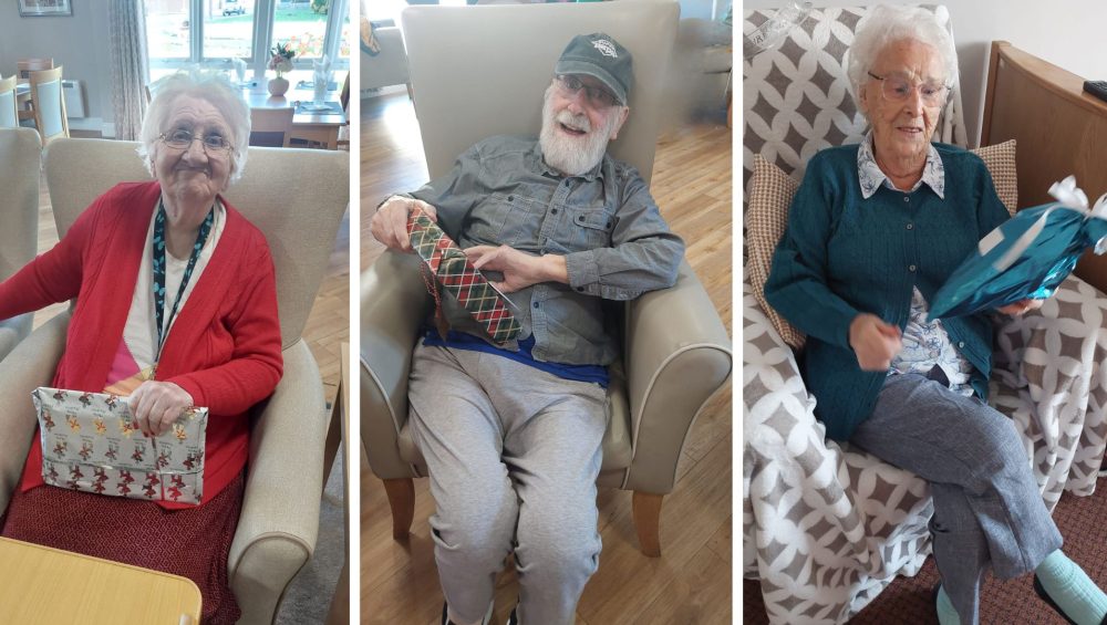 Loganberry Lodge Spreads Christmas Joy with Festive Gift-Giving for Every Resident 1 Press release images collage templates 59