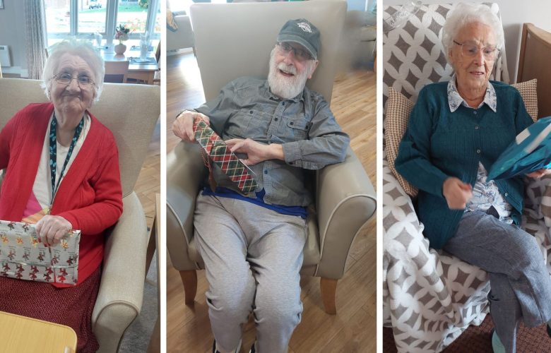 Loganberry Lodge Spreads Christmas Joy with Festive Gift-Giving for Every Resident 8 Press release images collage templates 59