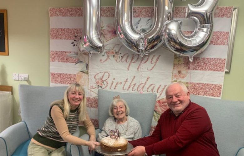 103rd Birthday Celebrations at Leawood Manor 7 Press release images collage templates 66