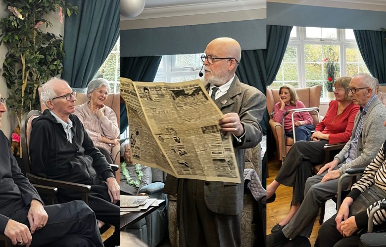 Rosedale Court Residents Step Back in Time with Historian Simon Waterfield 6 War Time Talk