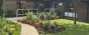 Front of garden