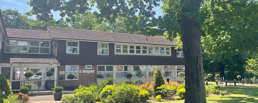 Leatherland Lodge Care Home exterior, Essex