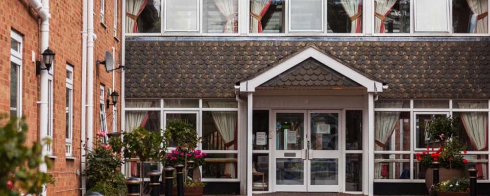 Park View Care Home exterior, Witham, Essex