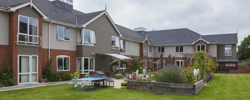 Waterfield House Apartments exterior, Ipswich, Suffolk
