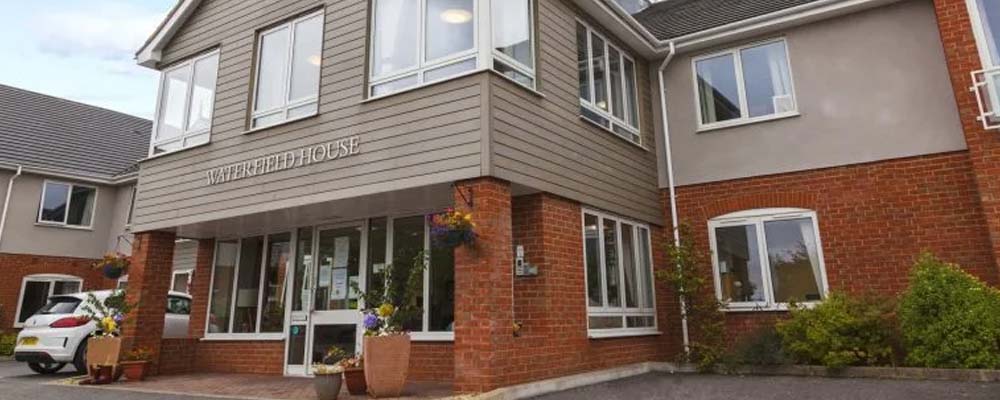 Waterfield House Care Home exterior, Ipswich, Suffolk