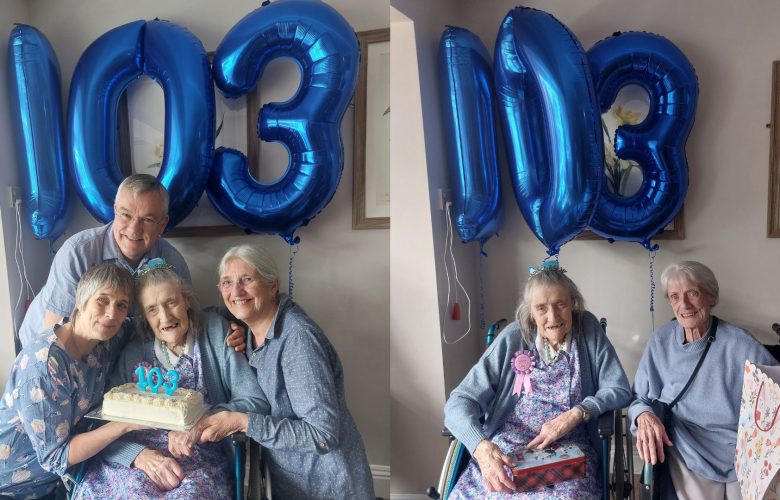Longview Care Home Celebrates Resident’s Remarkable 103rd Birthday 5 Press release images collage templates 2026 04 13T152224.655