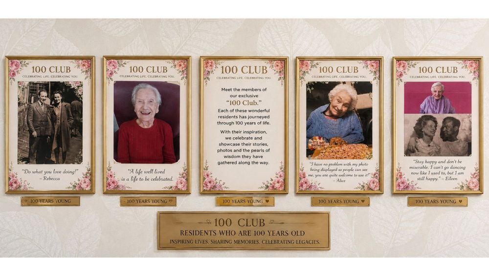 Frank Foster House Launches “100 Club” to Celebrate Centenarian Residents 1 Press release images collage templates 2026 05 11T162005.110