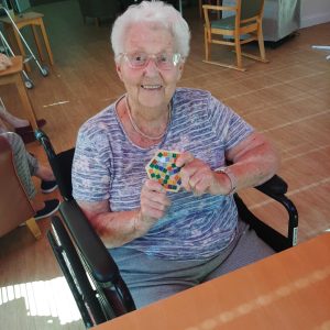 Mulberry Court residents wellbeing activity
