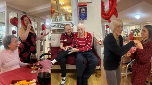 Valentines party at Lower Meadow